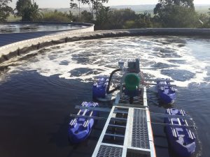 Aerator operating detail