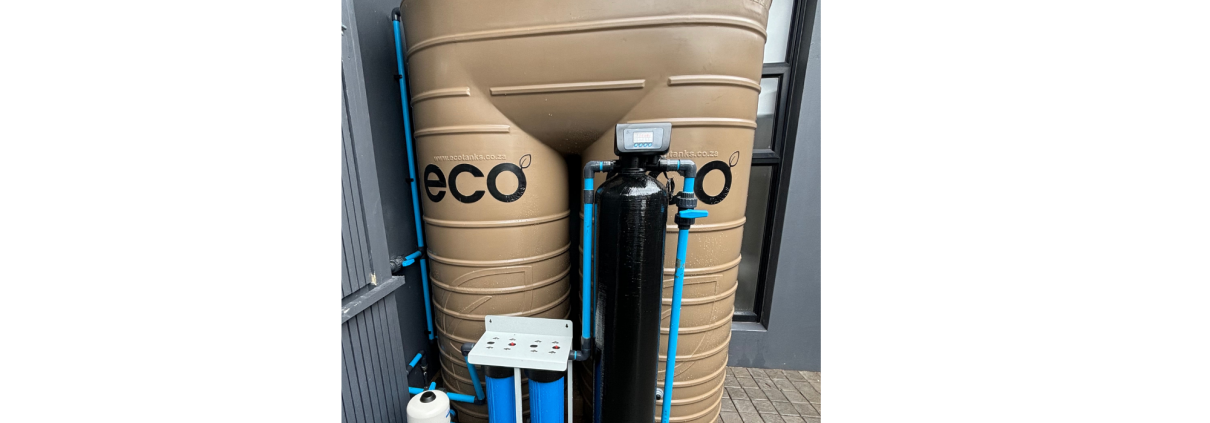 Whole-house filtration system landscape crop