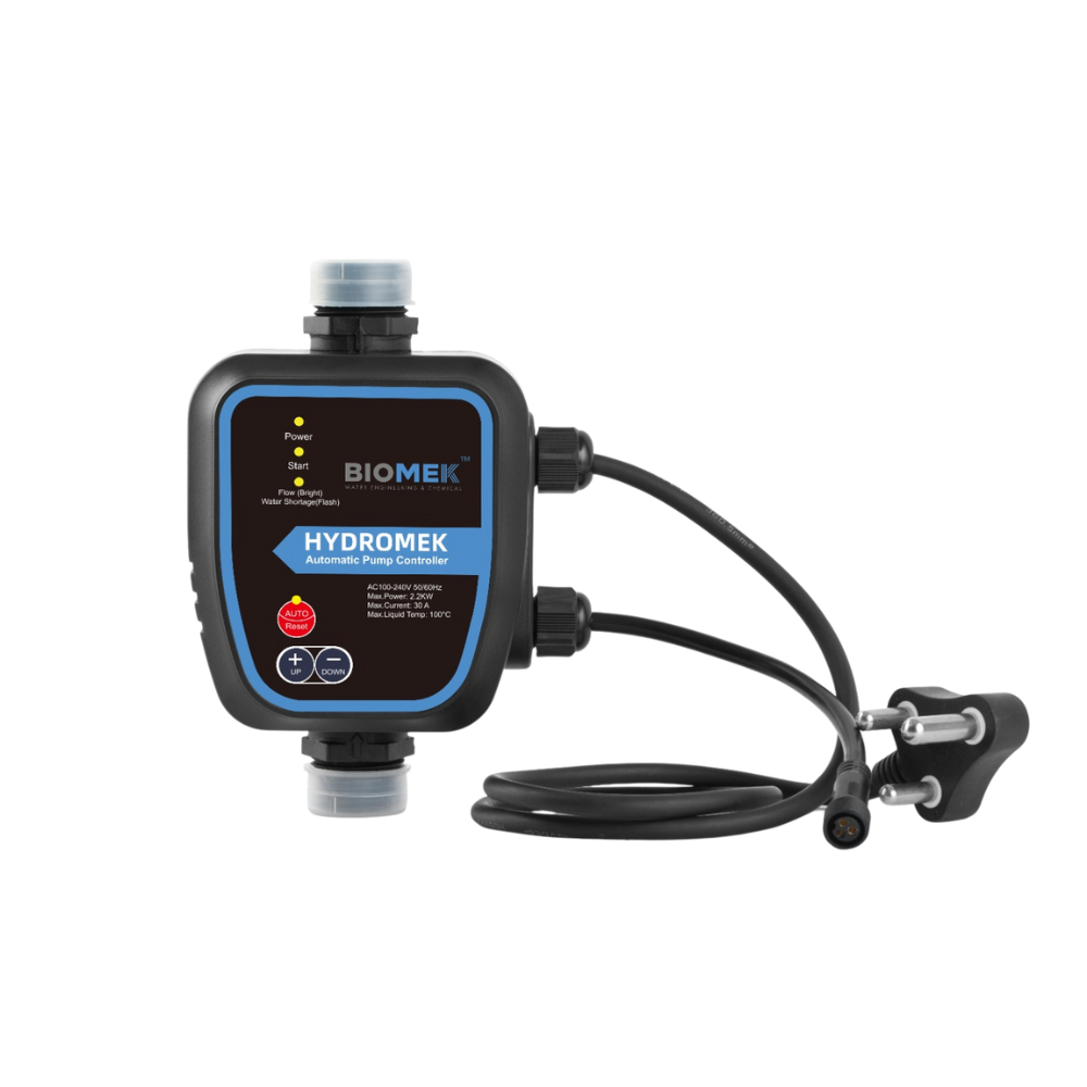 Hydromek controller front view